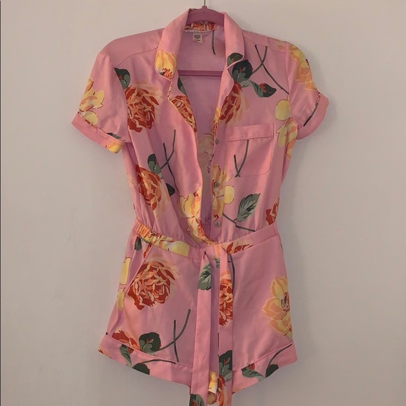 Victoria’s Secret Floral PJ Romper - Picture 2 of 5